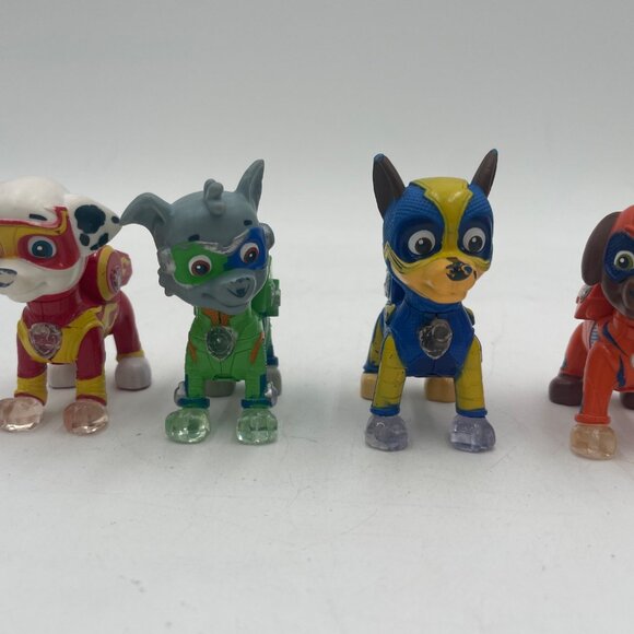 Paw Patrol Light-Up Superhero Pups Figures - Rocky & Marshall - Lights Work - - Picture 1 of 16